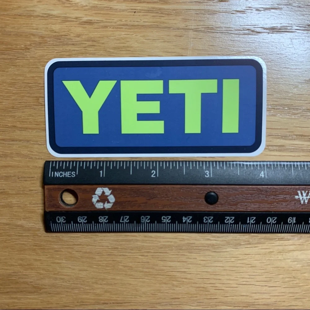 Yeti Stickers - Set of 10 - Blue/Green